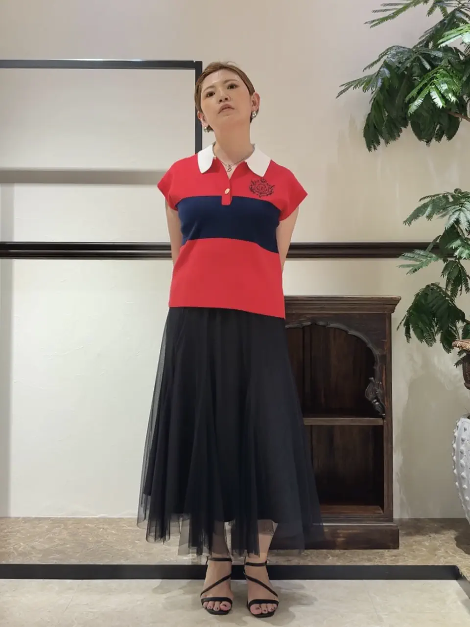 GRACE CONTINENTAL N.YURI コーディネート画像