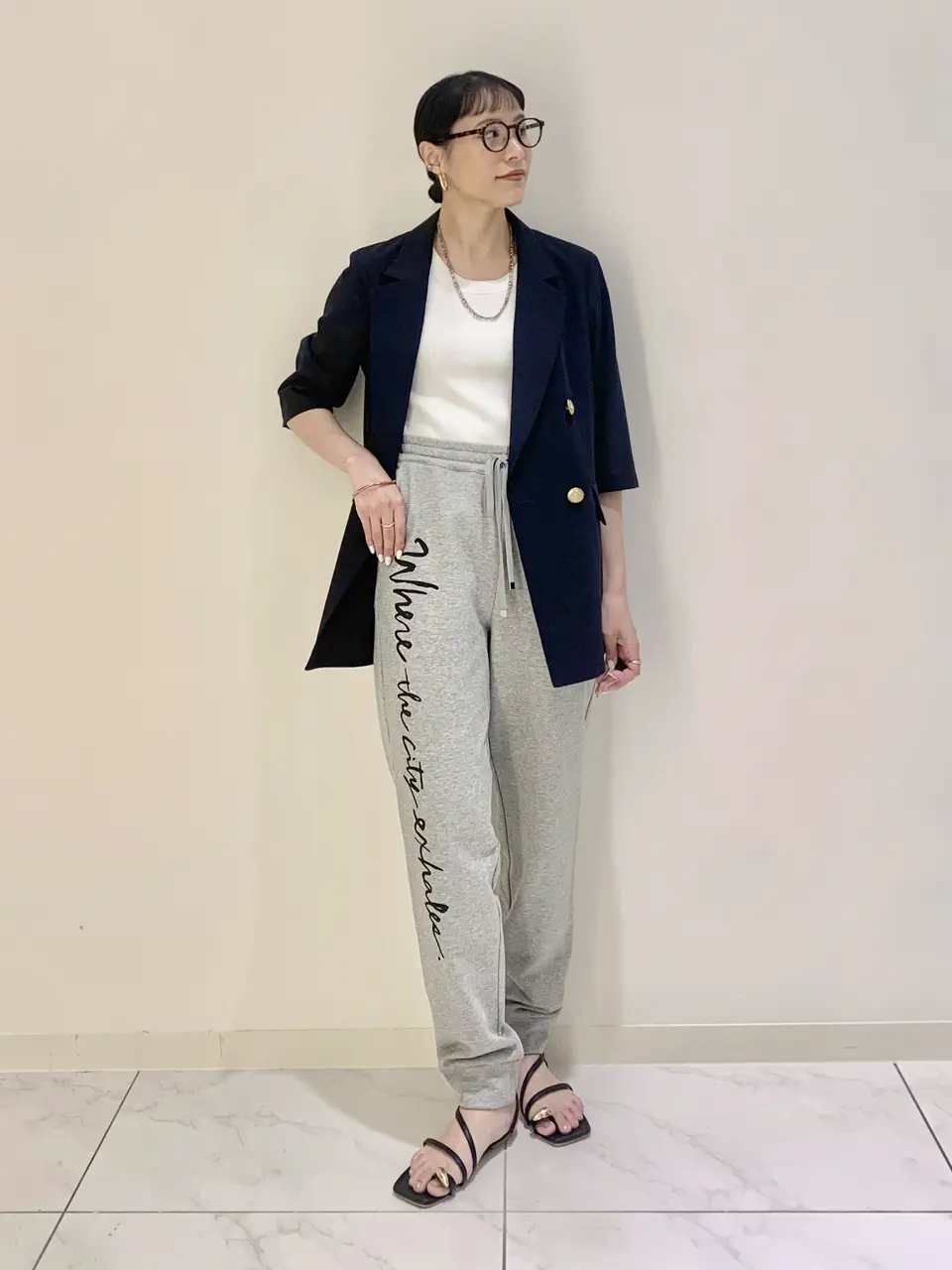  haruka iwasaki コーディネート画像