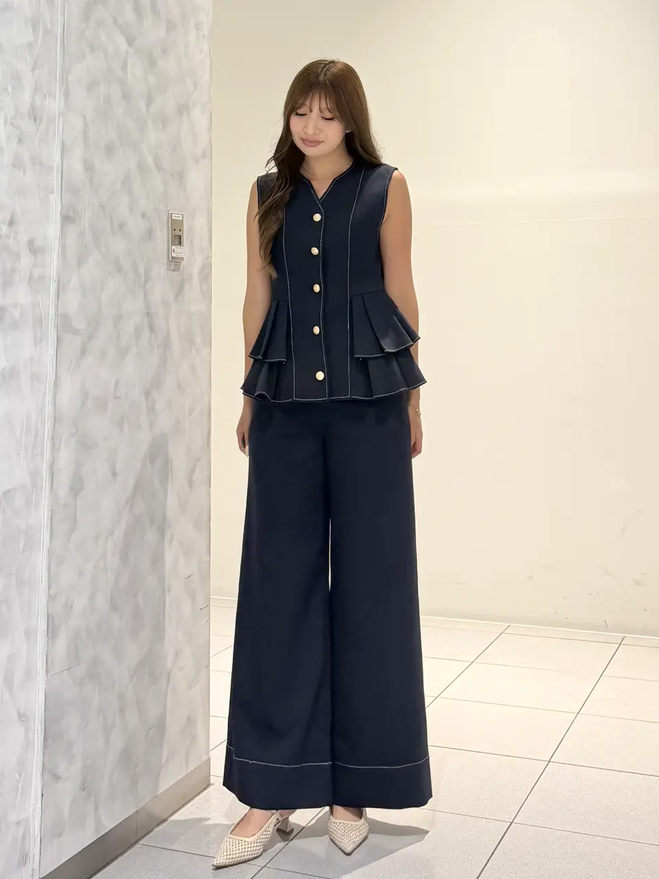GRACE CONTINENTAL momo コーディネート画像