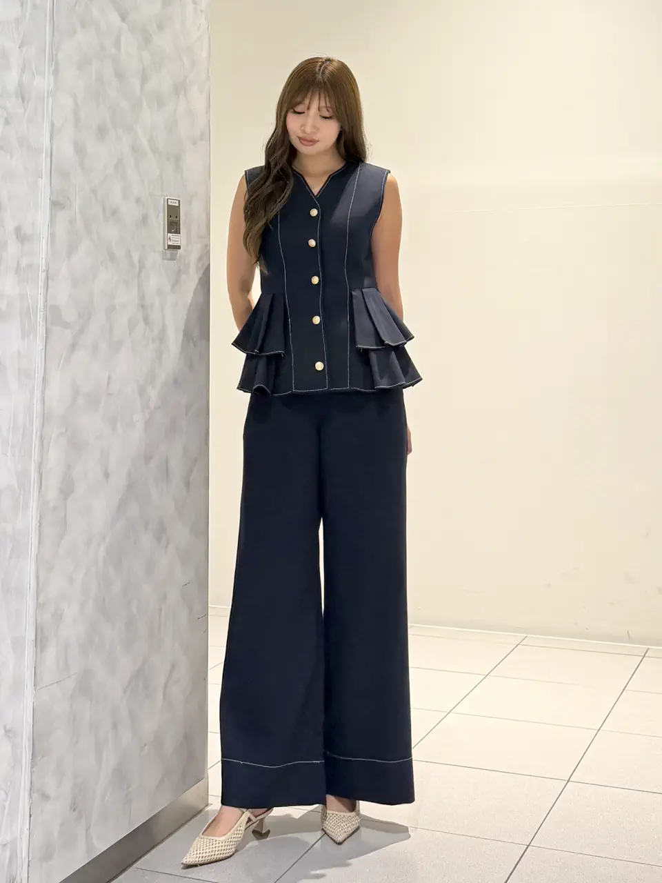 GRACE CONTINENTAL momo コーディネート画像
