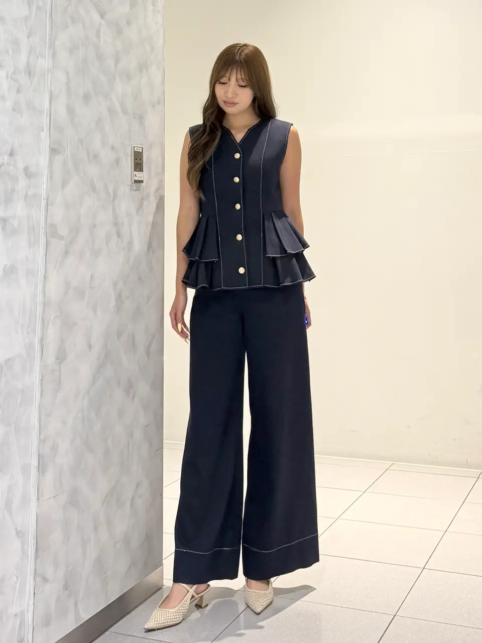 GRACE CONTINENTAL momo コーディネート画像