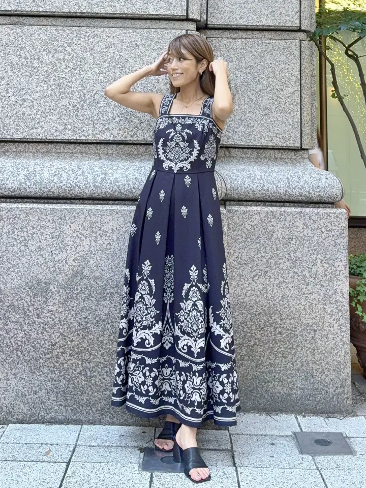 GRACE CONTINENTAL yukimi yonee コーディネート画像