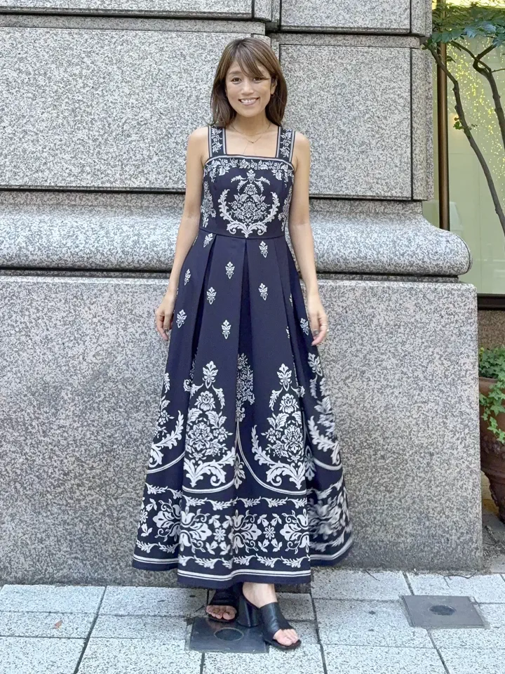 GRACE CONTINENTAL yukimi yonee コーディネート画像