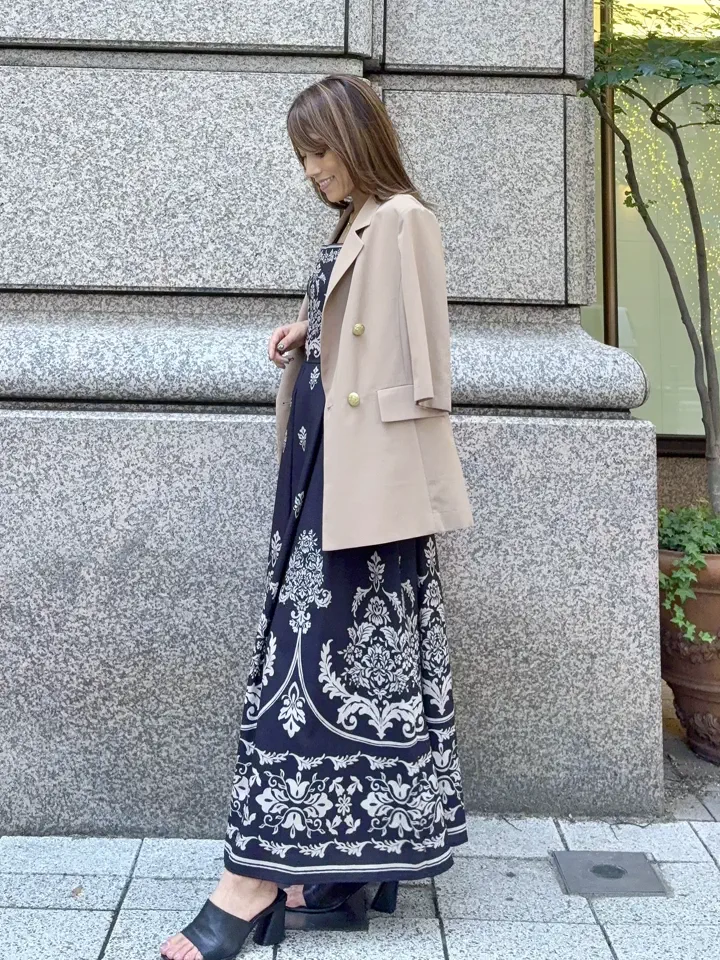 GRACE CONTINENTAL yukimi yonee コーディネート画像