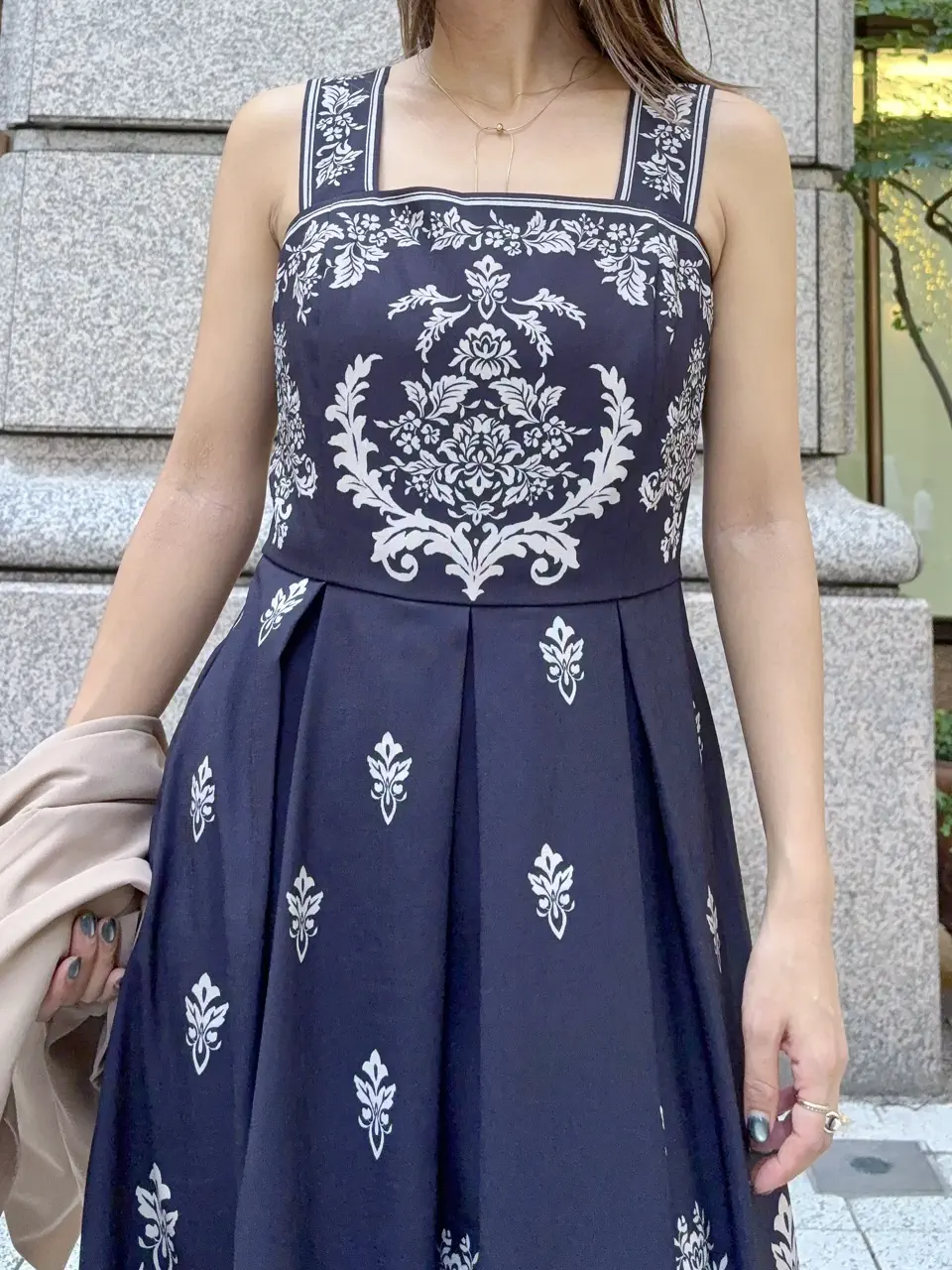 GRACE CONTINENTAL yukimi yonee コーディネート画像