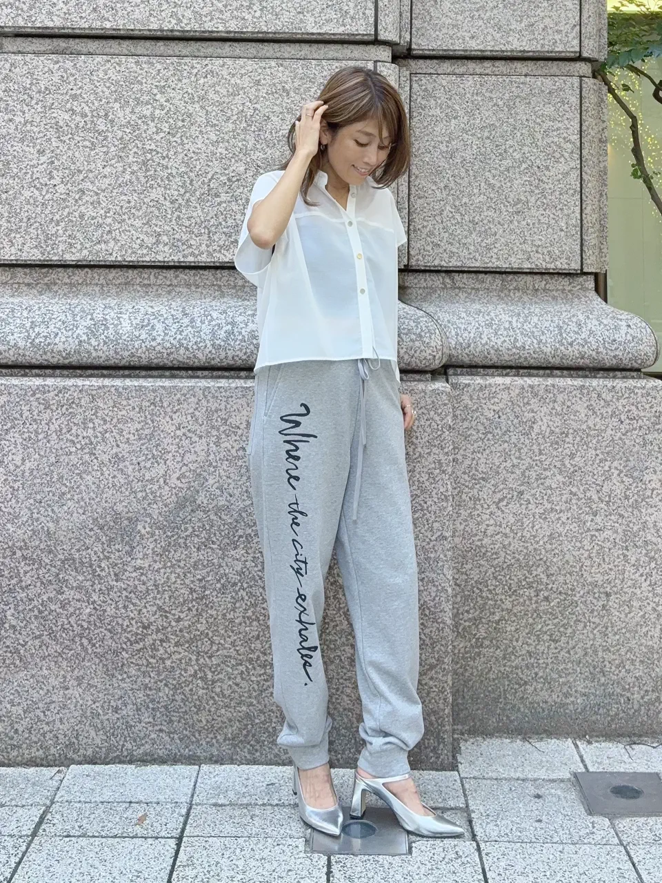 GRACE CONTINENTAL yukimi yonee コーディネート画像