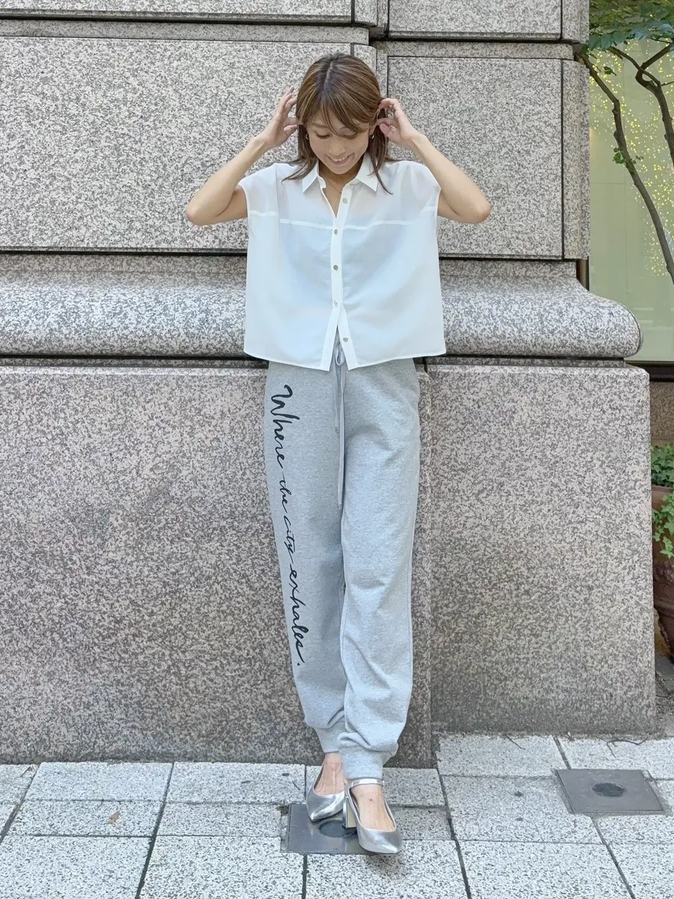 GRACE CONTINENTAL yukimi yonee コーディネート画像