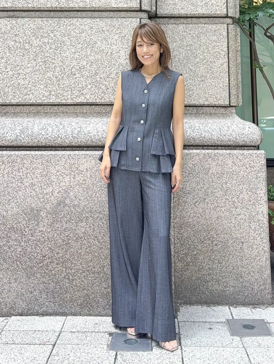 GRACE CONTINENTAL yukimi yonee コーディネート画像