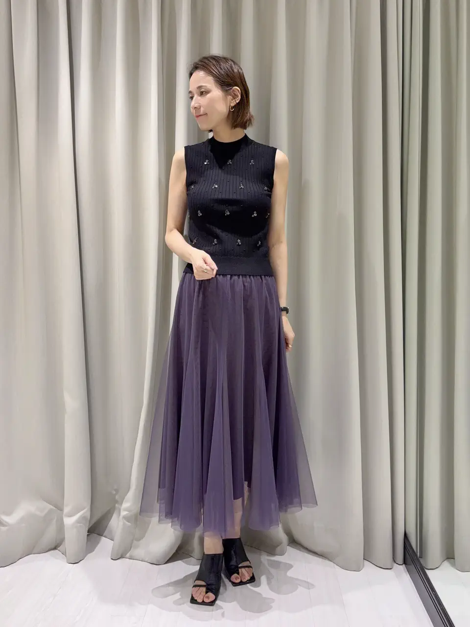 GRACE CONTINENTAL 亀田 未希 コーディネート画像