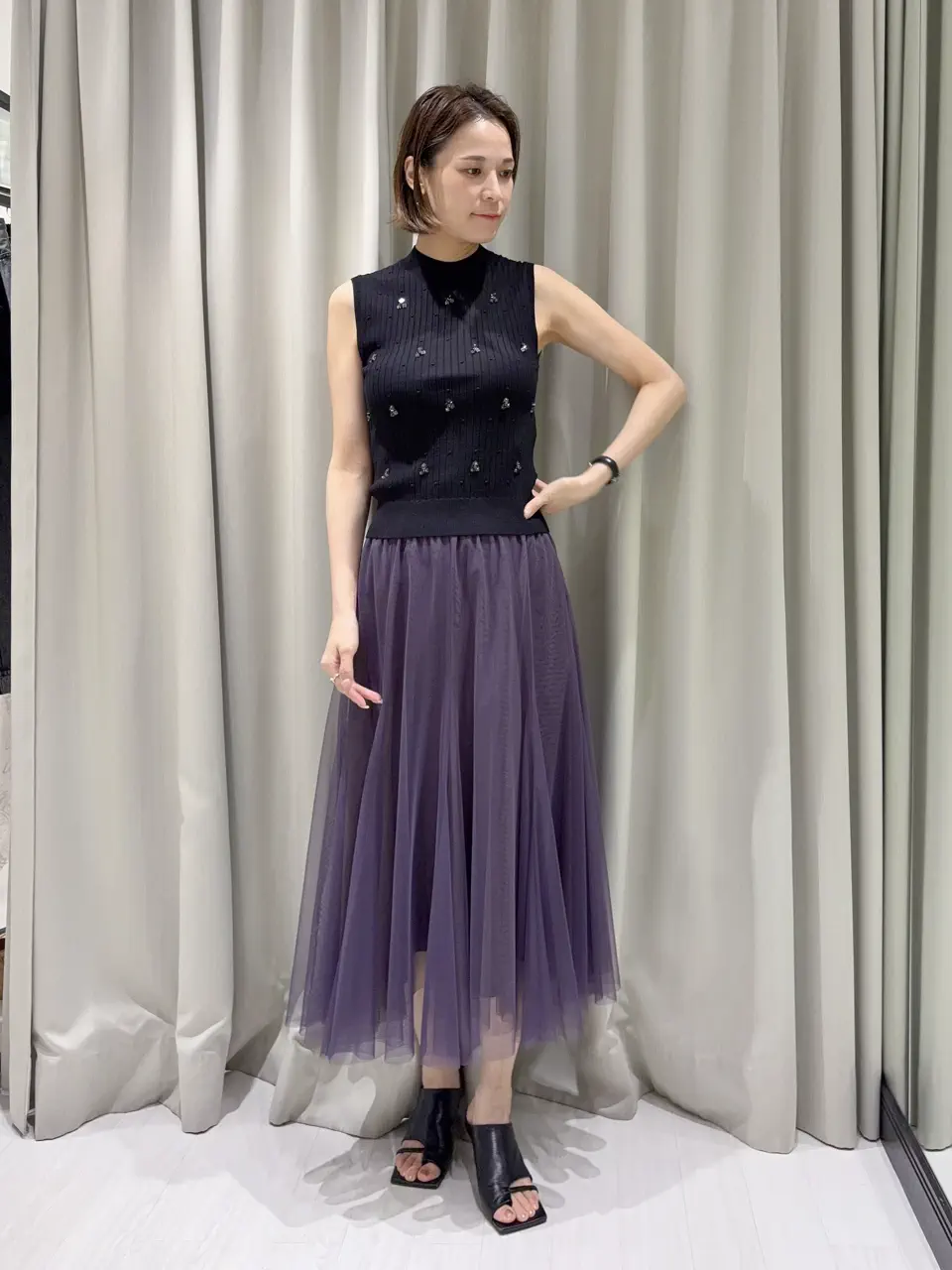 GRACE CONTINENTAL 亀田 未希 コーディネート画像