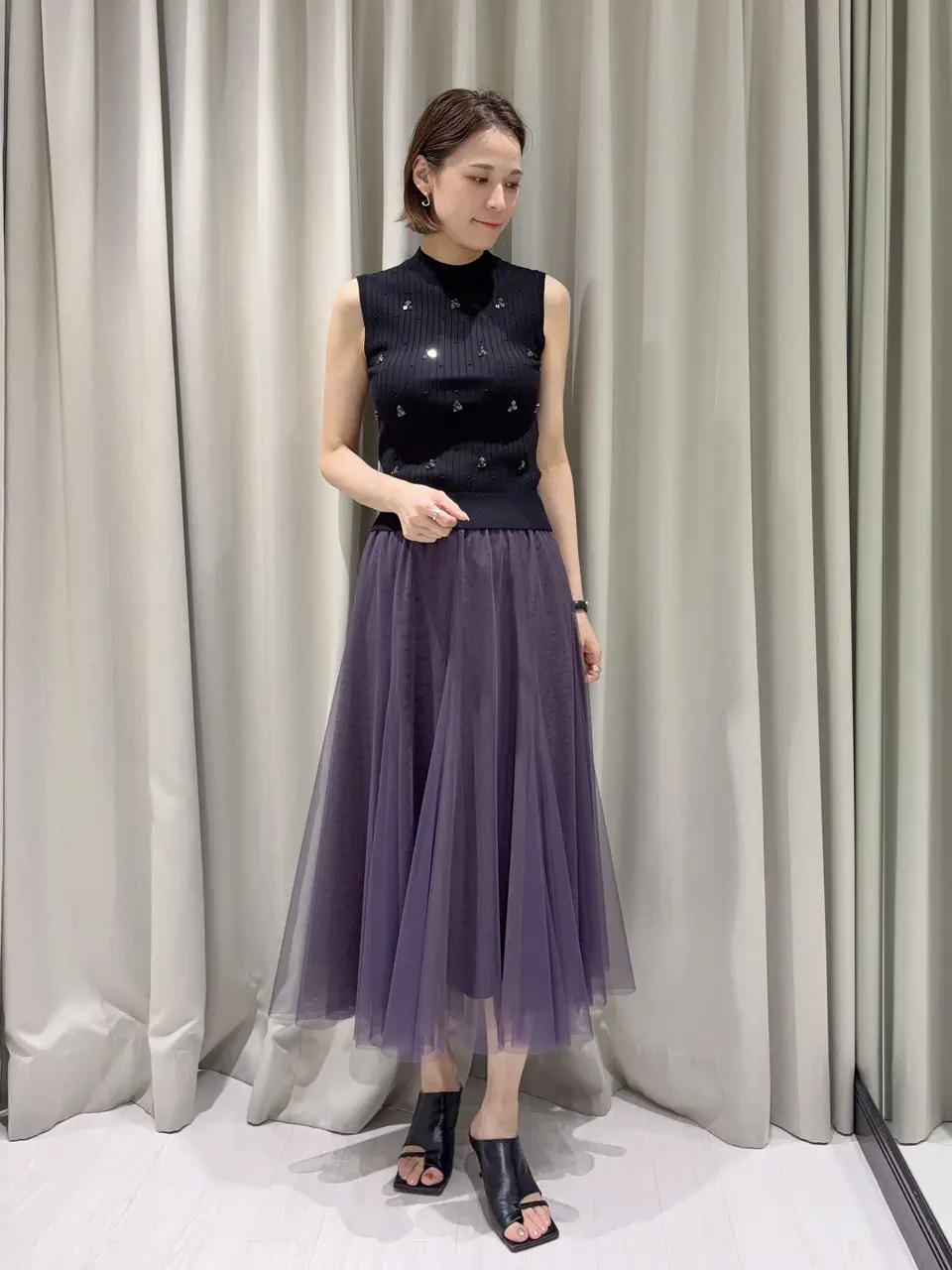 GRACE CONTINENTAL 亀田 未希 コーディネート画像