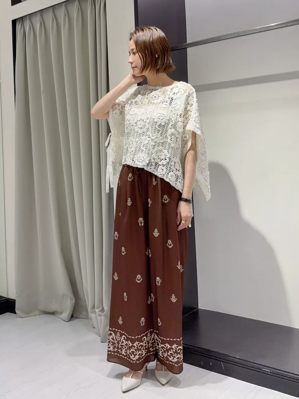 GRACE CONTINENTAL 亀田 未希 コーディネート画像