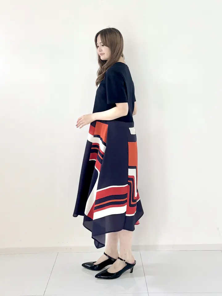 GRACE CONTINENTAL miyuki adachi コーディネート画像