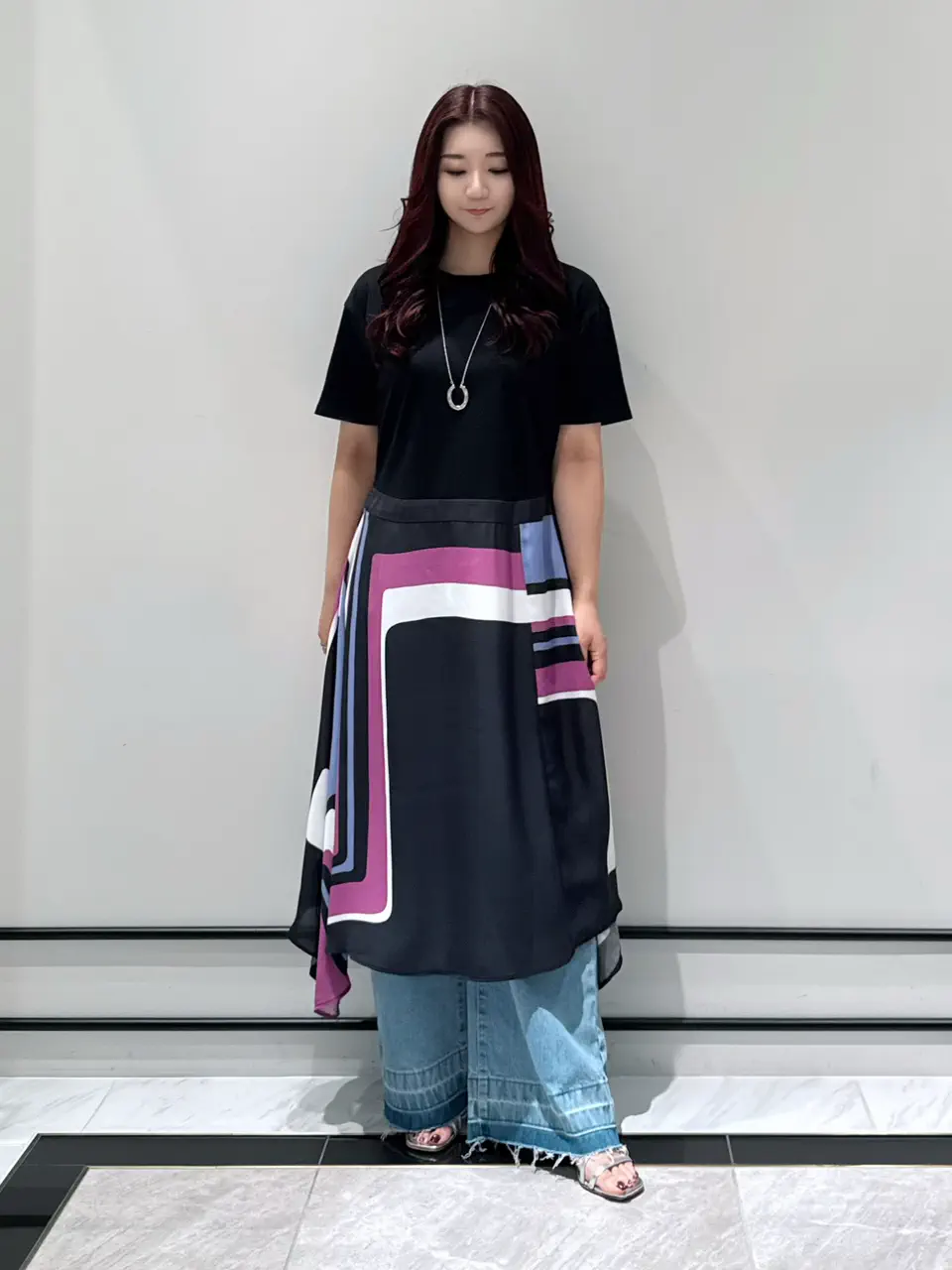 GRACE CONTINENTAL MOMOKO コーディネート画像