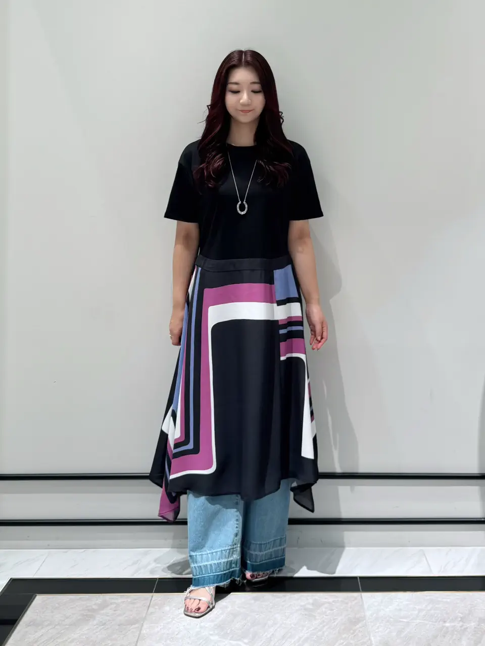 GRACE CONTINENTAL MOMOKO コーディネート画像