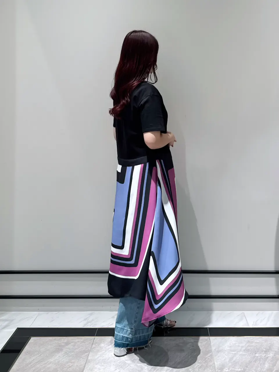 GRACE CONTINENTAL MOMOKO コーディネート画像