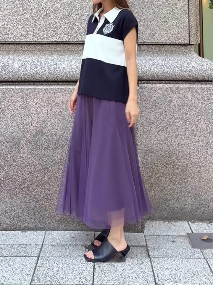 GRACE CONTINENTAL yukimi yonee コーディネート画像