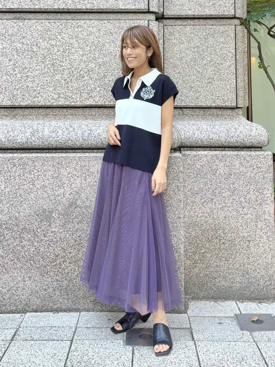 GRACE CONTINENTAL yukimi yonee コーディネート画像