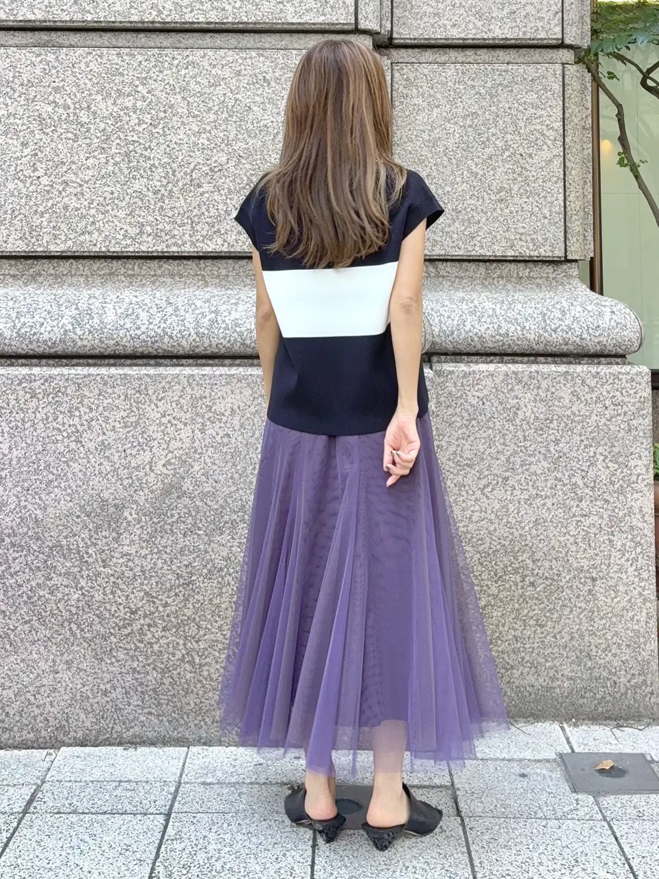 GRACE CONTINENTAL yukimi yonee コーディネート画像