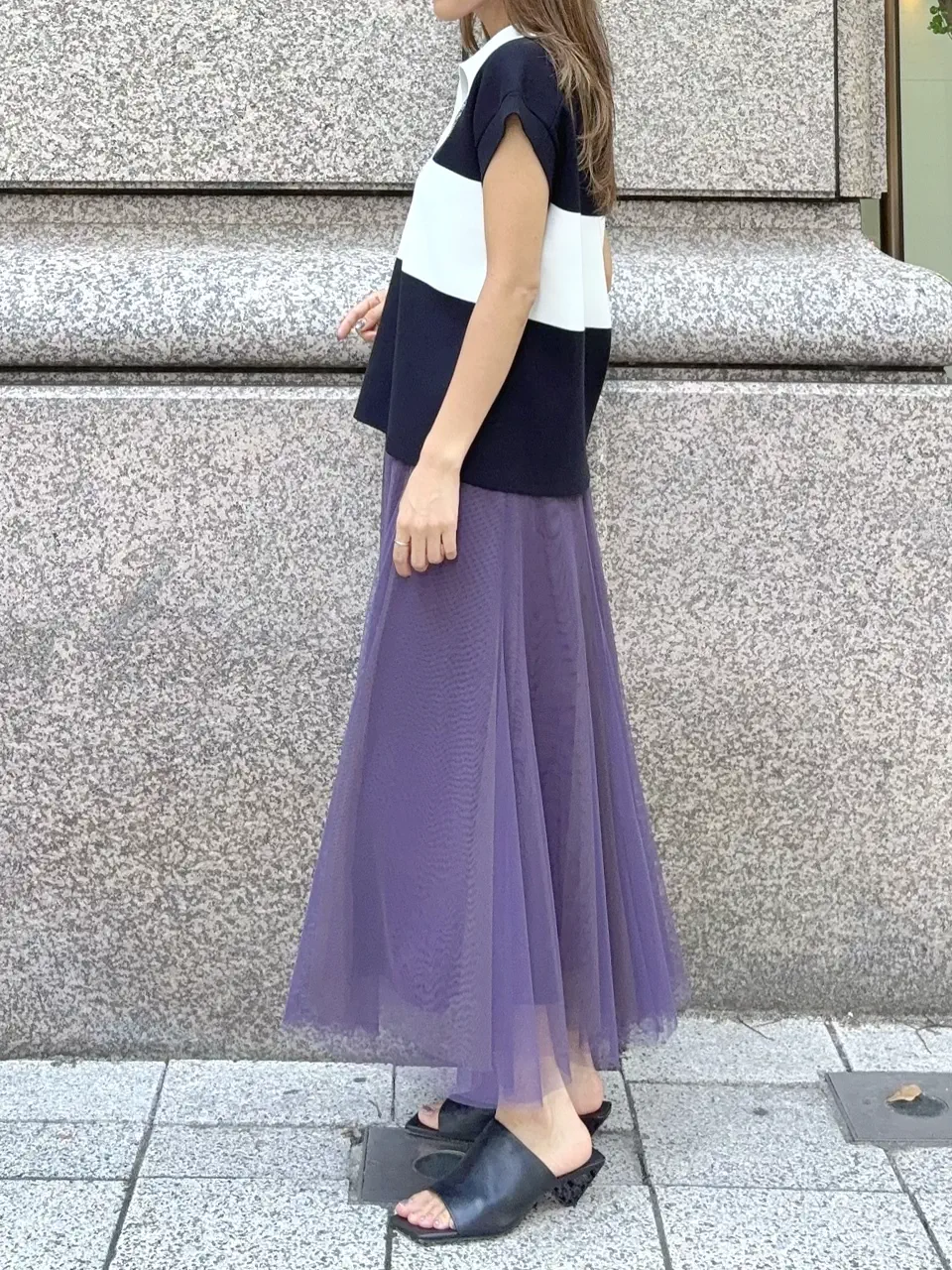 GRACE CONTINENTAL yukimi yonee コーディネート画像