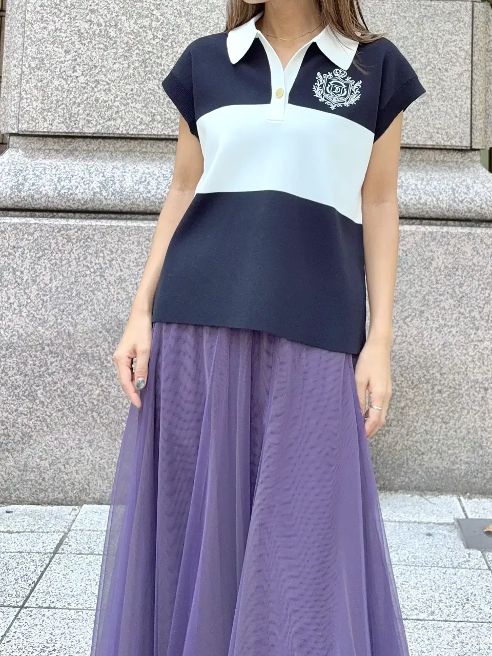 GRACE CONTINENTAL yukimi yonee コーディネート画像