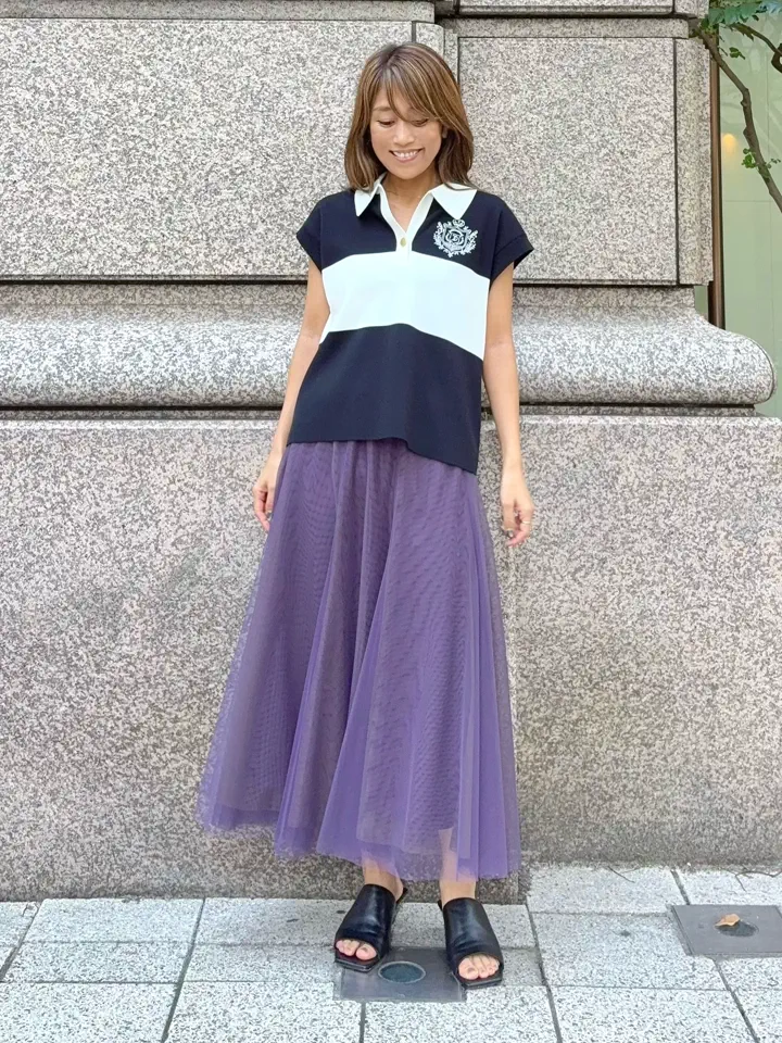 GRACE CONTINENTAL yukimi yonee コーディネート画像