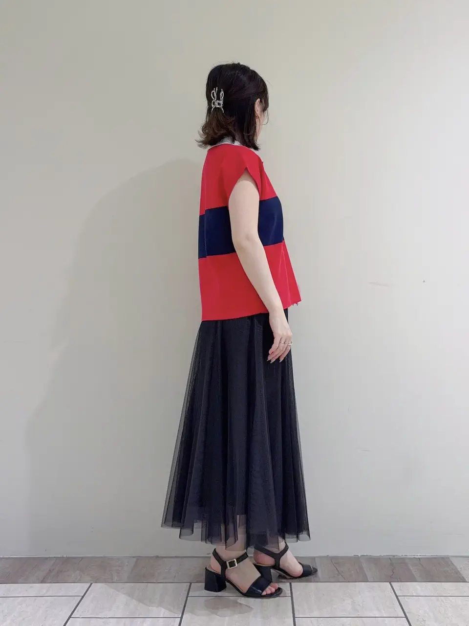 GRACE CONTINENTAL SASAKI コーディネート画像