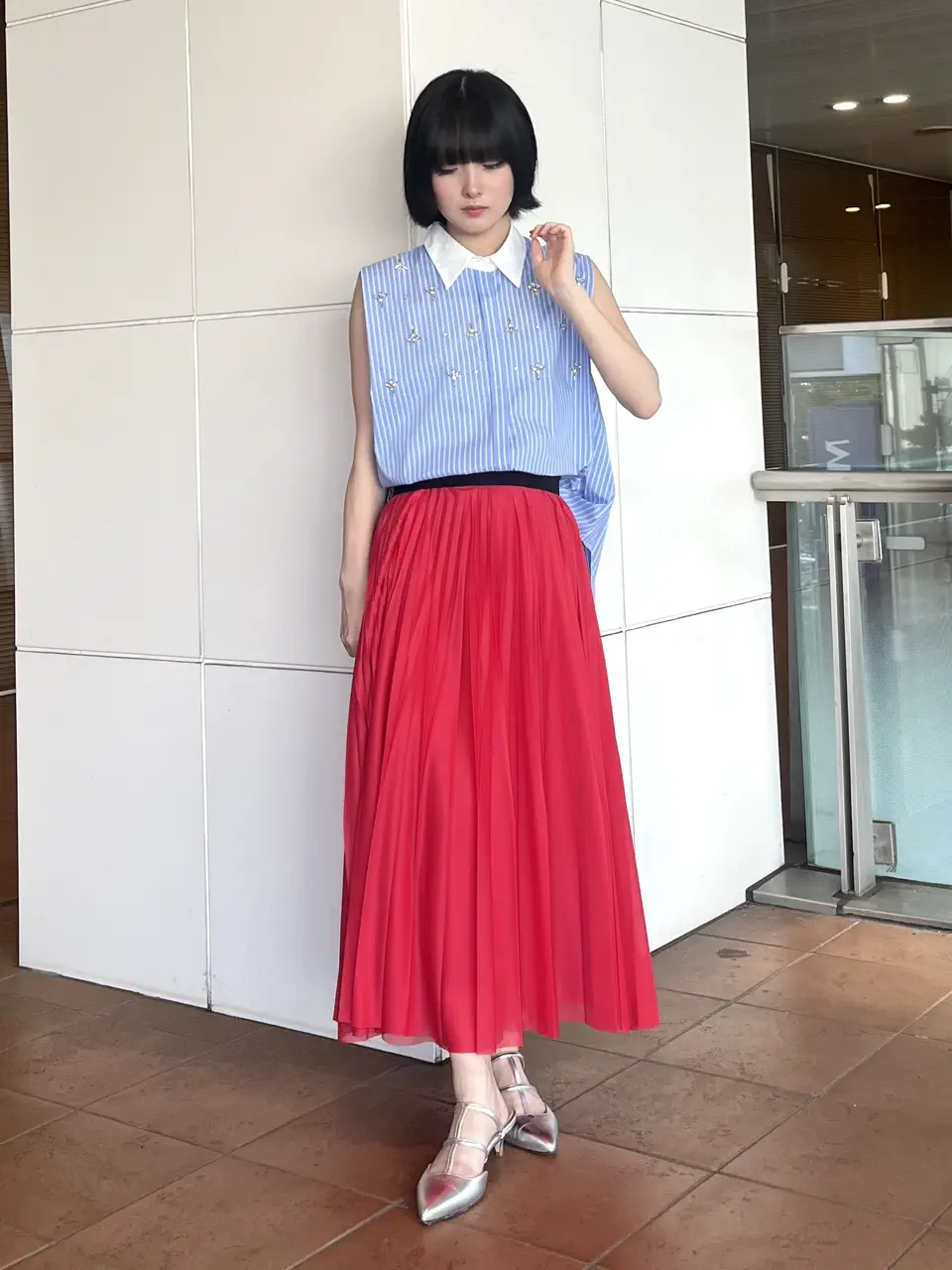 GRACE CONTINENTAL Yamamoto コーディネート画像