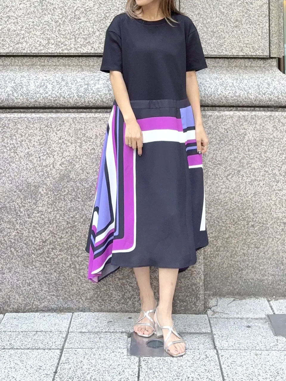 GRACE CONTINENTAL yukimi yonee コーディネート画像