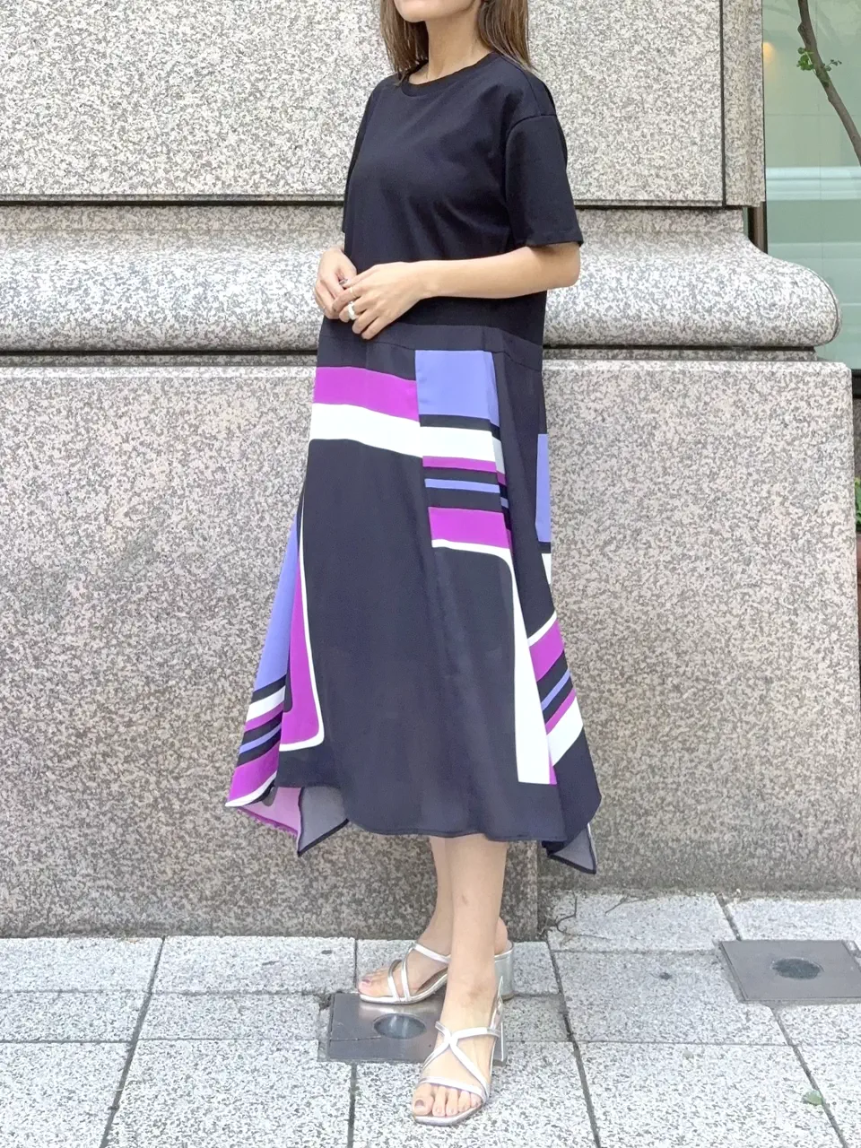GRACE CONTINENTAL yukimi yonee コーディネート画像