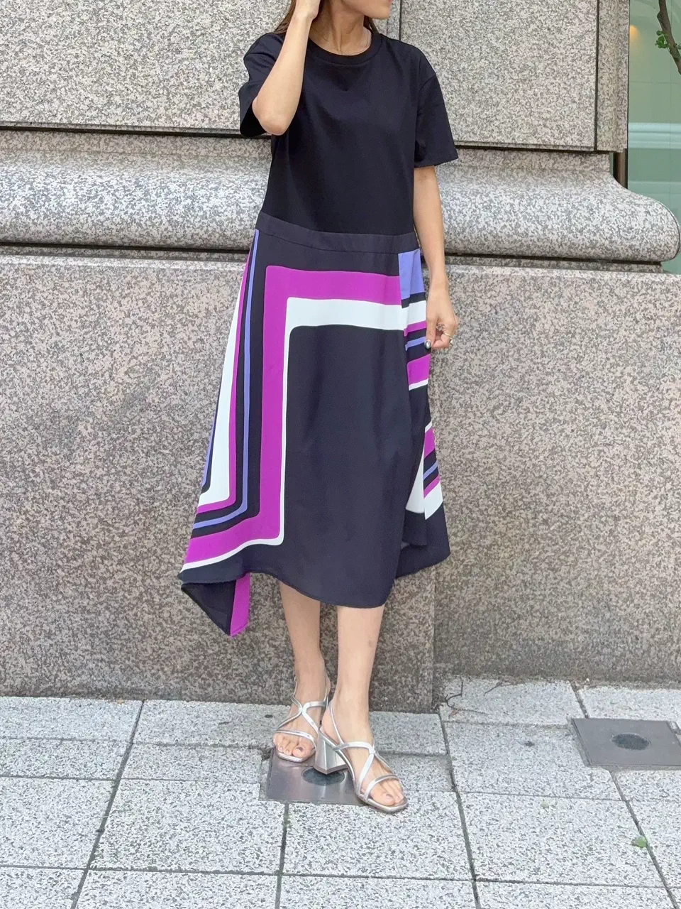 GRACE CONTINENTAL yukimi yonee コーディネート画像
