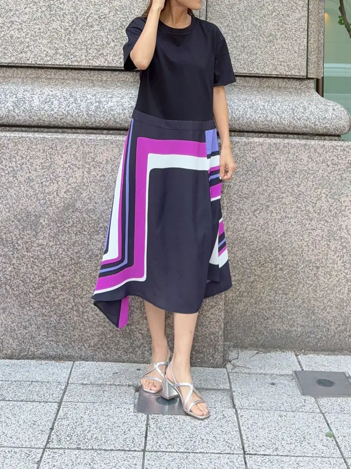 GRACE CONTINENTAL yukimi yonee コーディネート画像