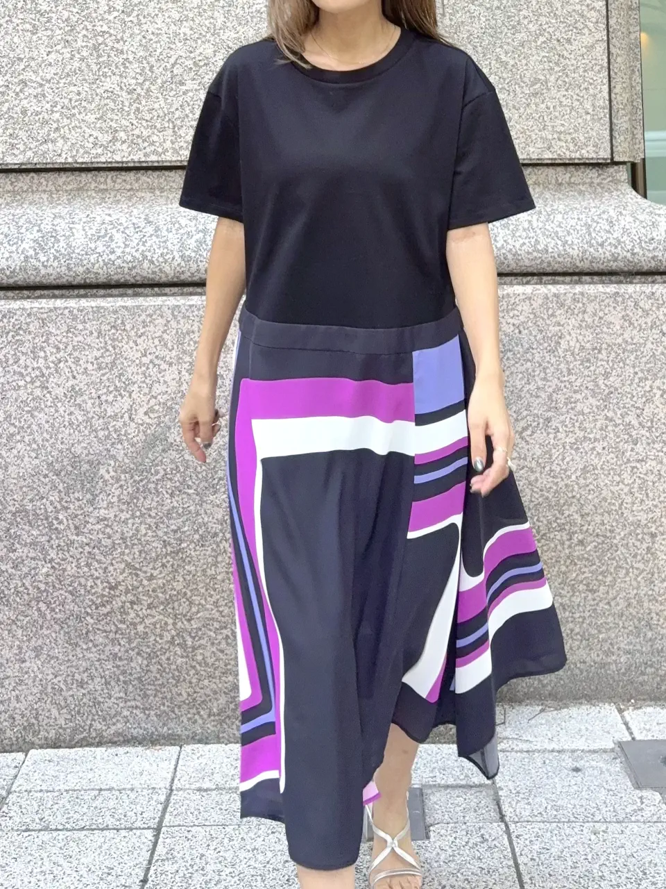 GRACE CONTINENTAL yukimi yonee コーディネート画像