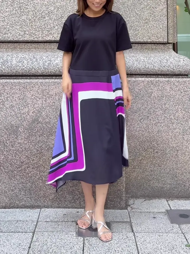 GRACE CONTINENTAL yukimi yonee コーディネート画像