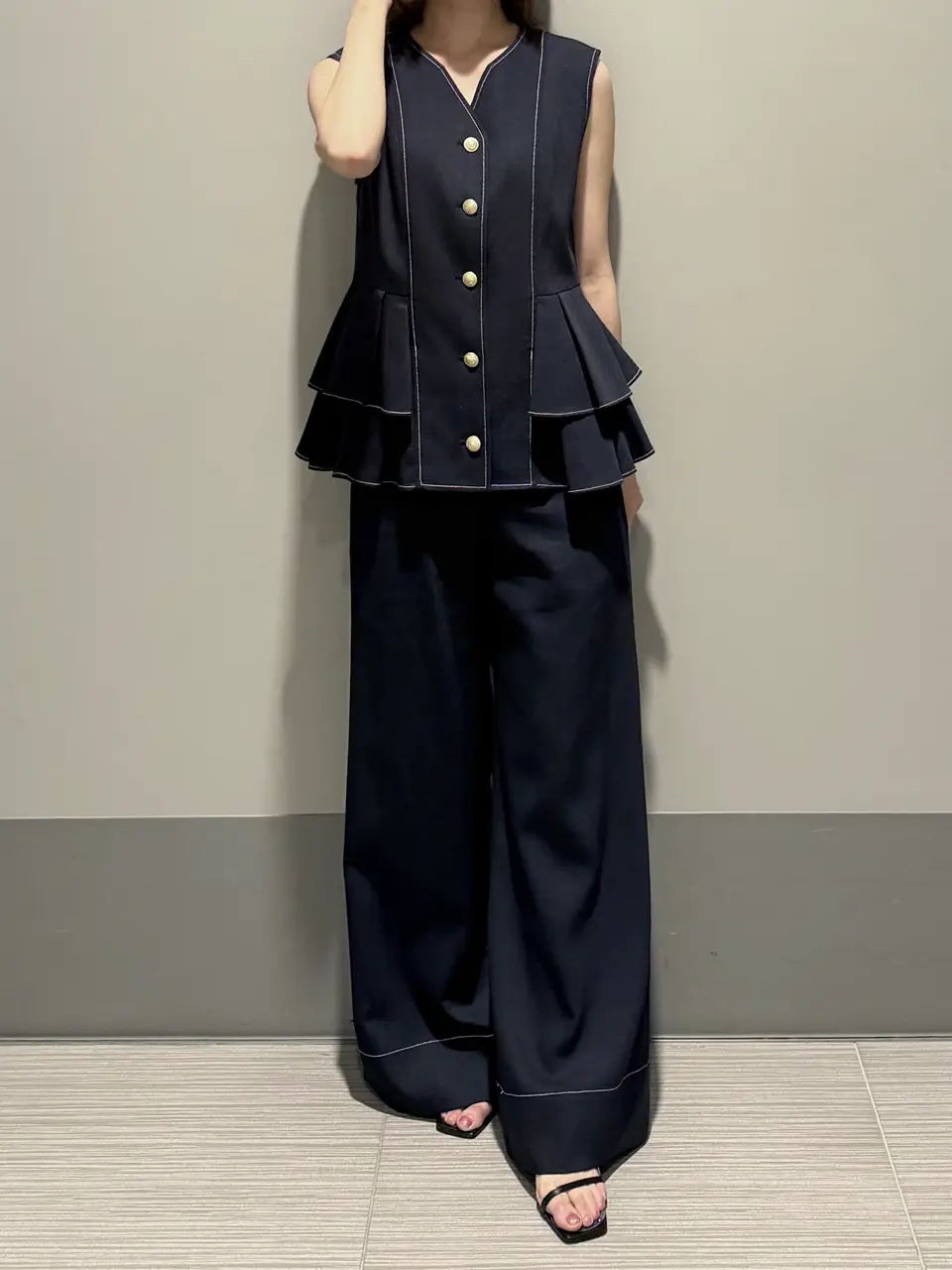 GRACE CONTINENTAL MORITA AI コーディネート画像