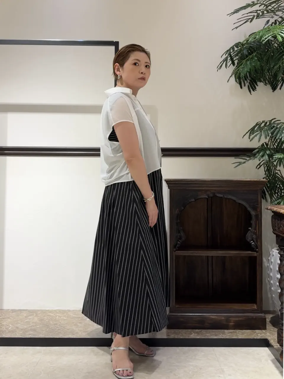 GRACE CONTINENTAL N.YURI コーディネート画像