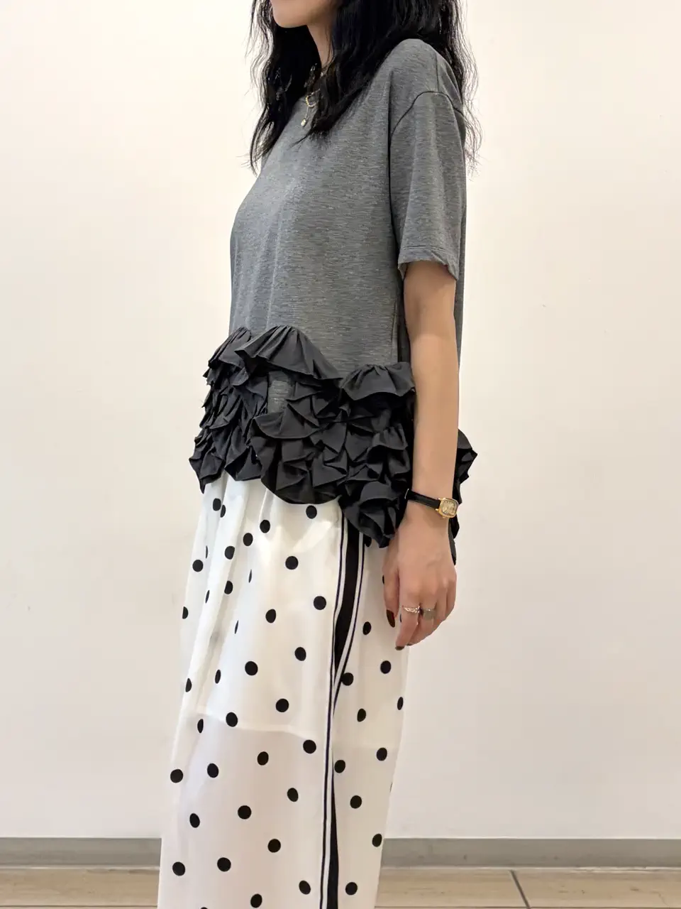 GRACE CONTINENTAL yoshi コーディネート画像