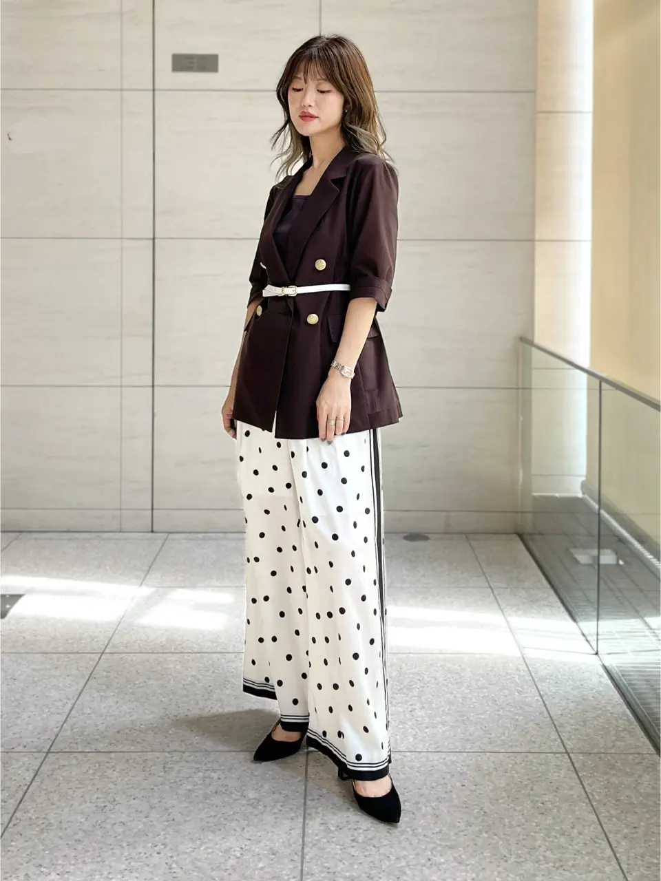 GRACE CONTINENTAL A.Kameyama コーディネート画像