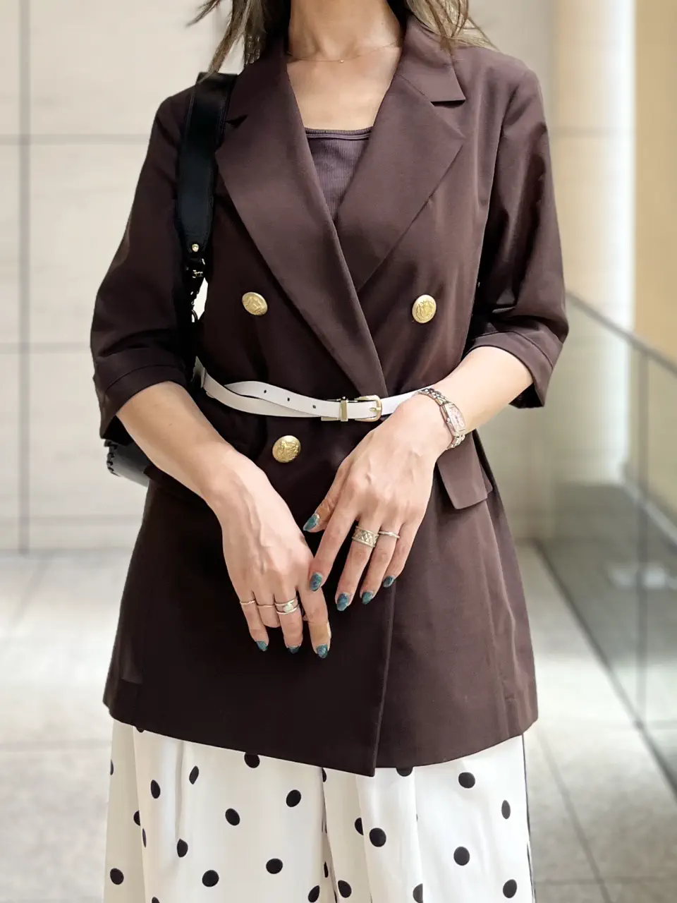 GRACE CONTINENTAL A.Kameyama コーディネート画像
