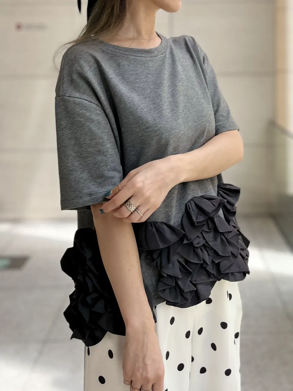 GRACE CONTINENTAL A.Kameyama コーディネート画像