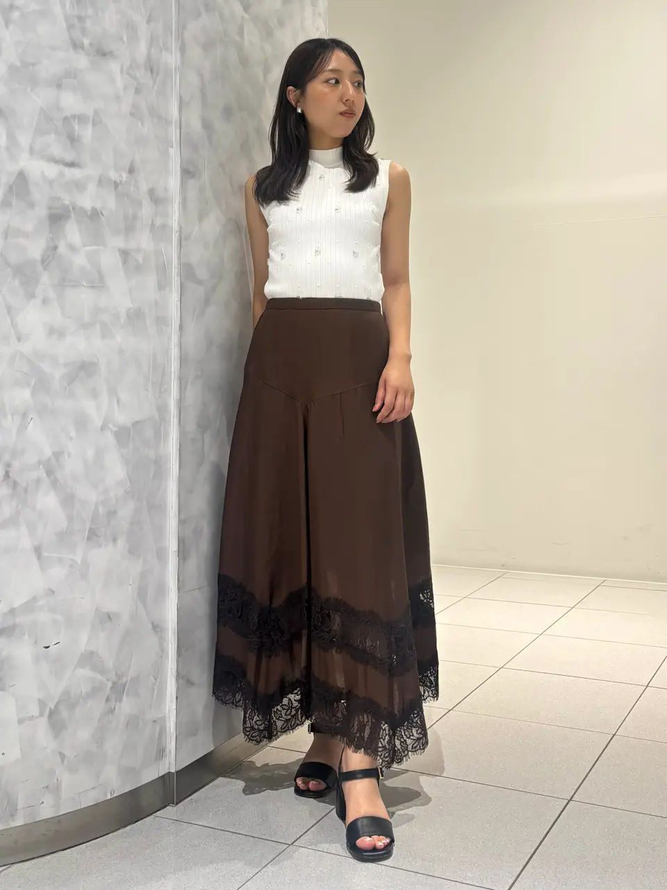 GRACE CONTINENTAL 岩永 春佳 コーディネート画像