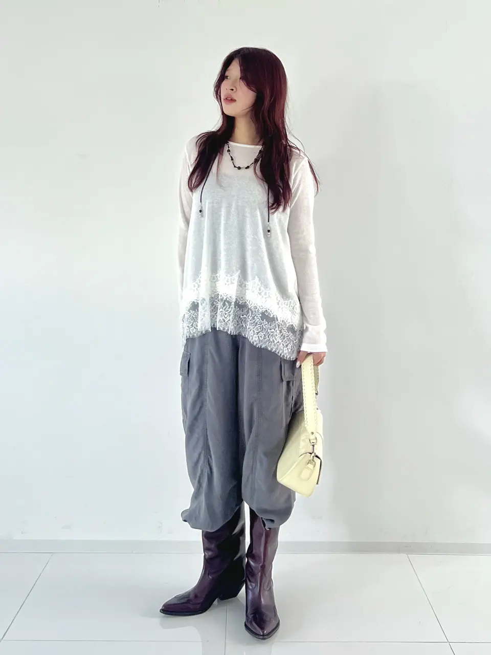 GRACE CONTINENTAL NORIA コーディネート画像