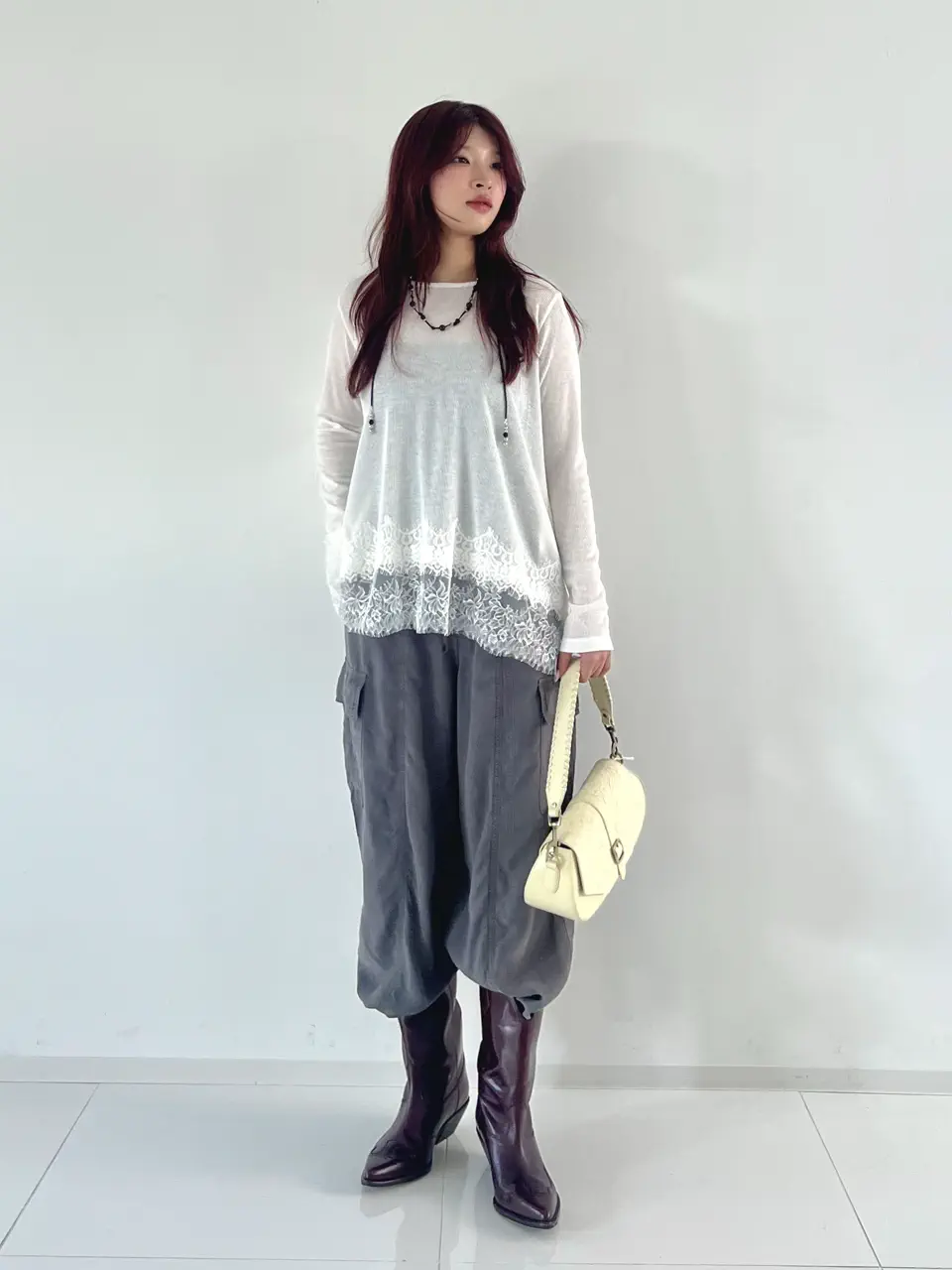 GRACE CONTINENTAL NORIA コーディネート画像