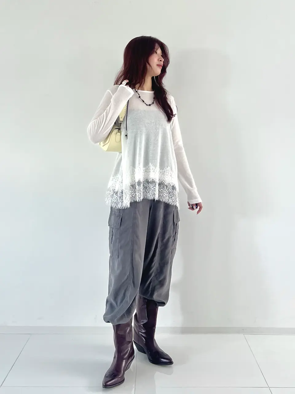 GRACE CONTINENTAL NORIA コーディネート画像