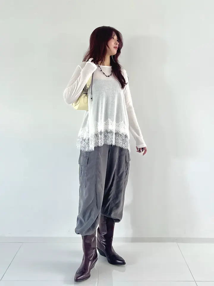 GRACE CONTINENTAL NORIA コーディネート画像