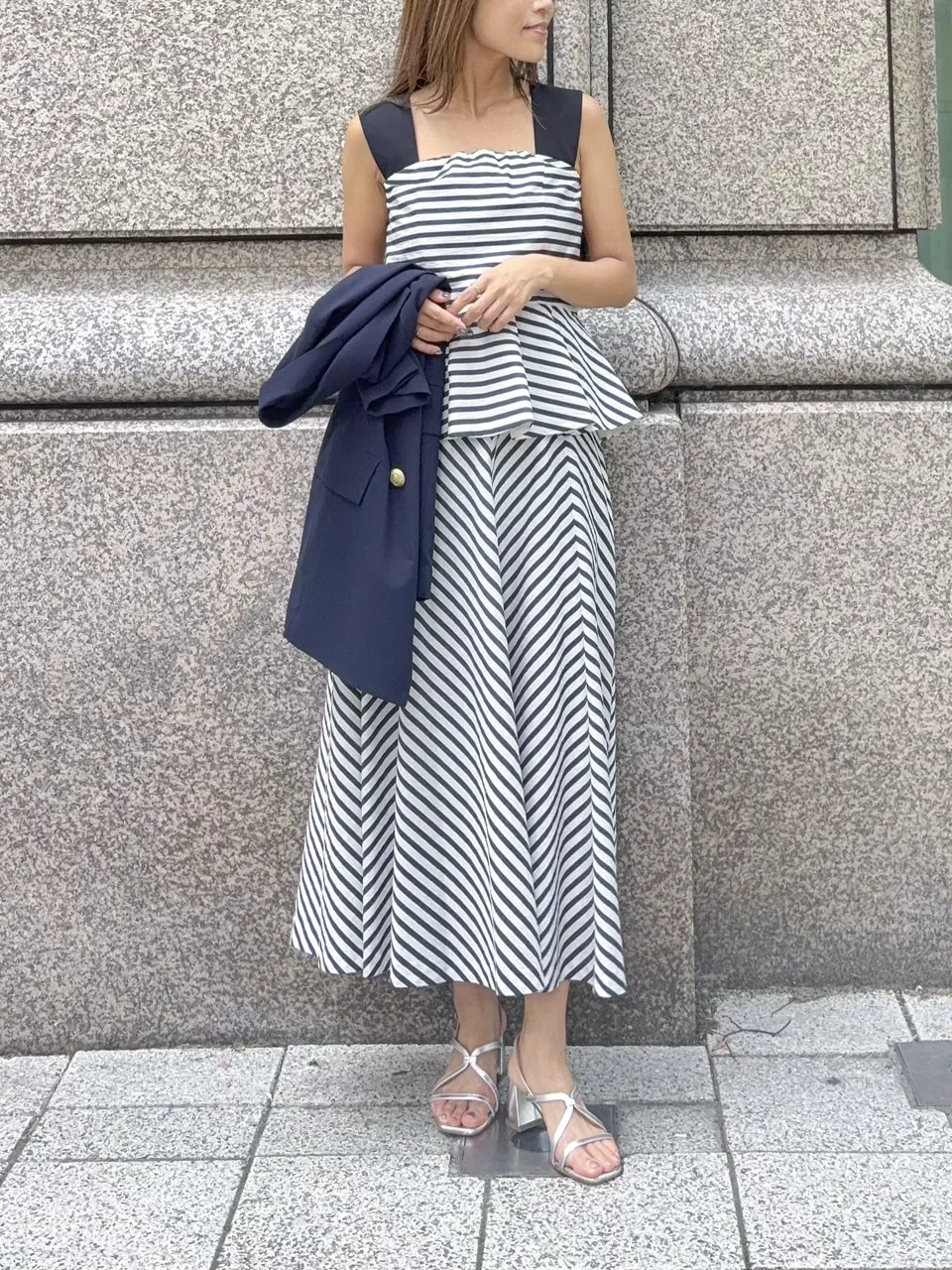 GRACE CONTINENTAL yukimi yonee コーディネート画像