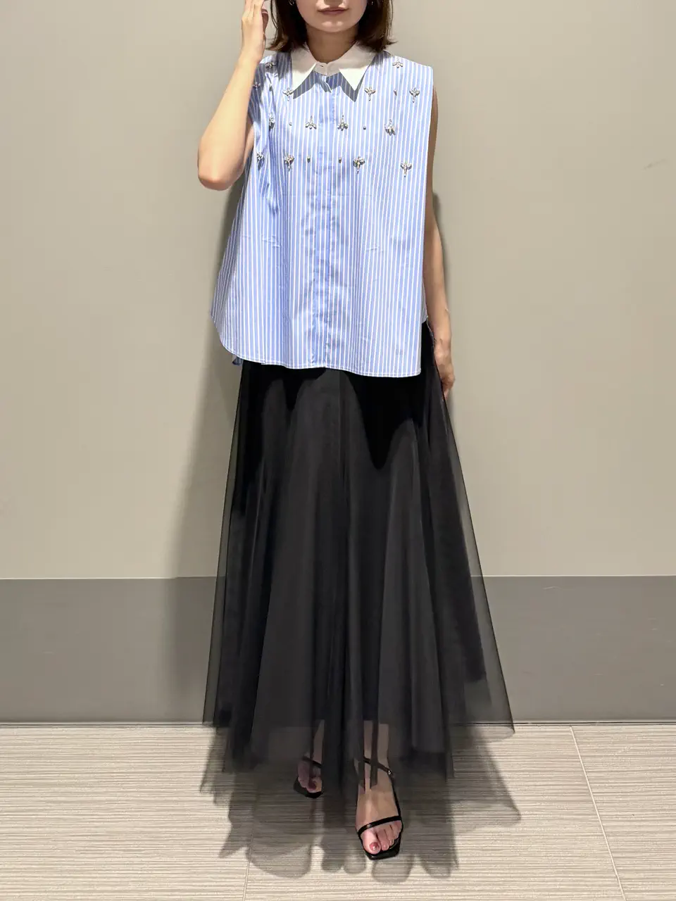 GRACE CONTINENTAL MORITA AI コーディネート画像