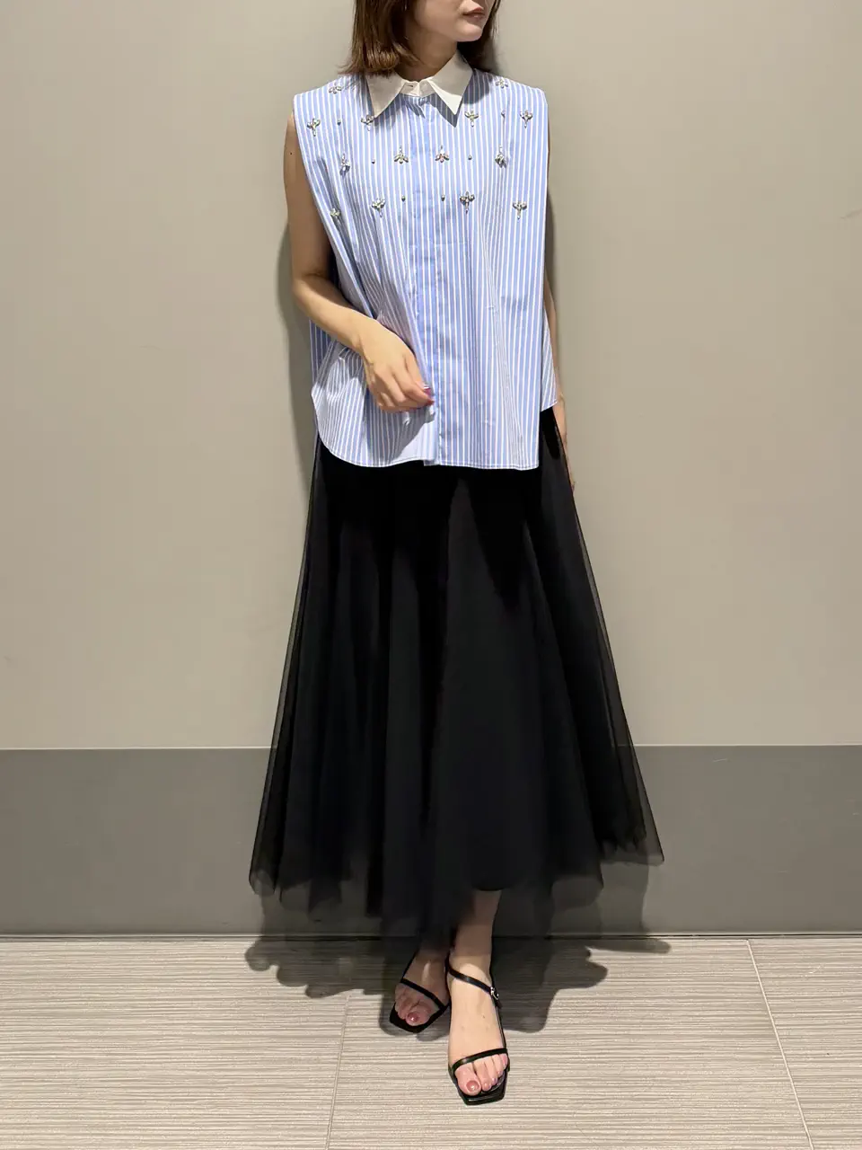 GRACE CONTINENTAL MORITA AI コーディネート画像