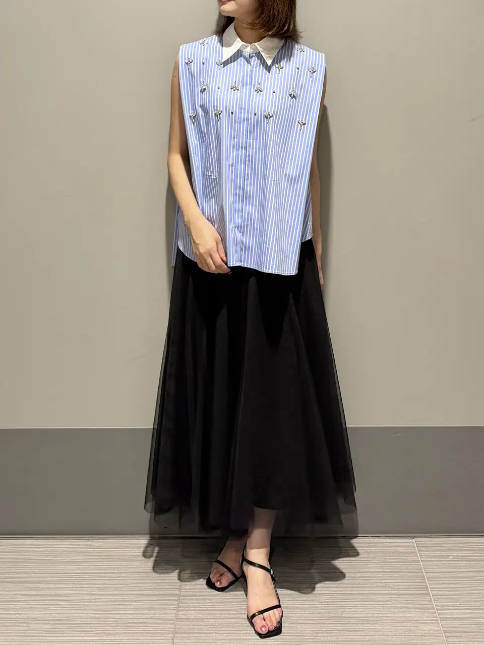 GRACE CONTINENTAL MORITA AI コーディネート画像