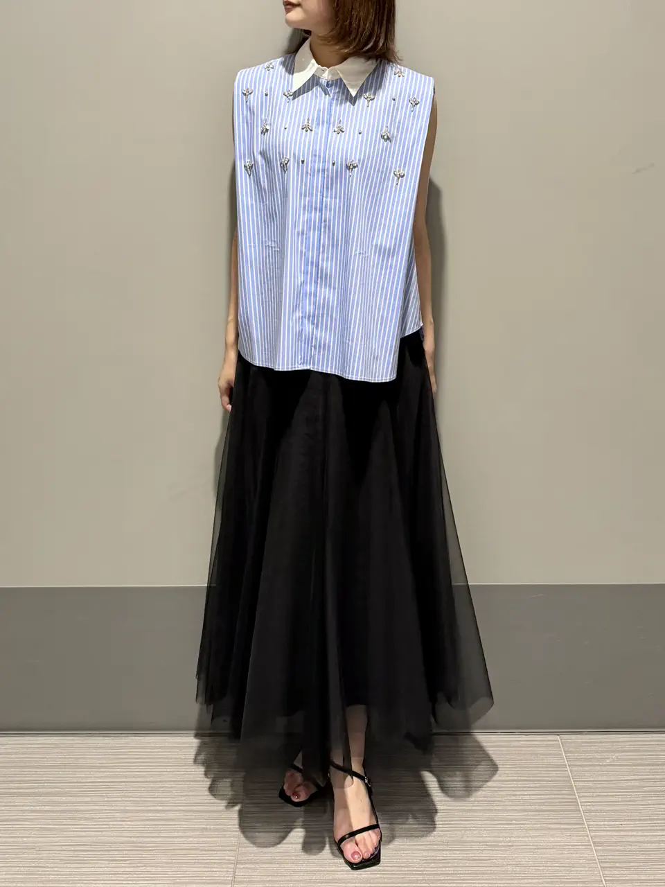 GRACE CONTINENTAL MORITA AI コーディネート画像